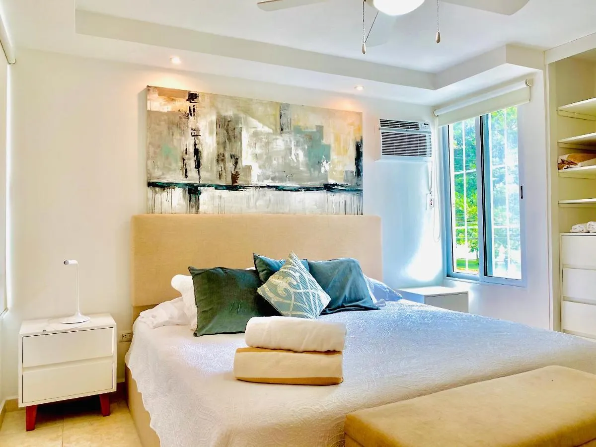 Apartamento Calido Y Moderno En La Entrada De La Zona Hotelera 坎昆 墨西哥