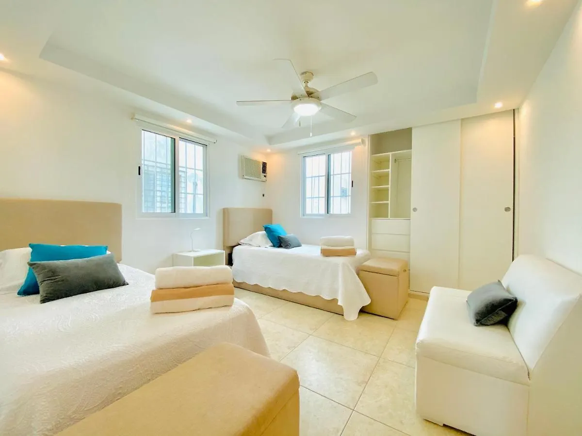 Apartamento Calido Y Moderno En La Entrada De La Zona Hotelera 坎昆