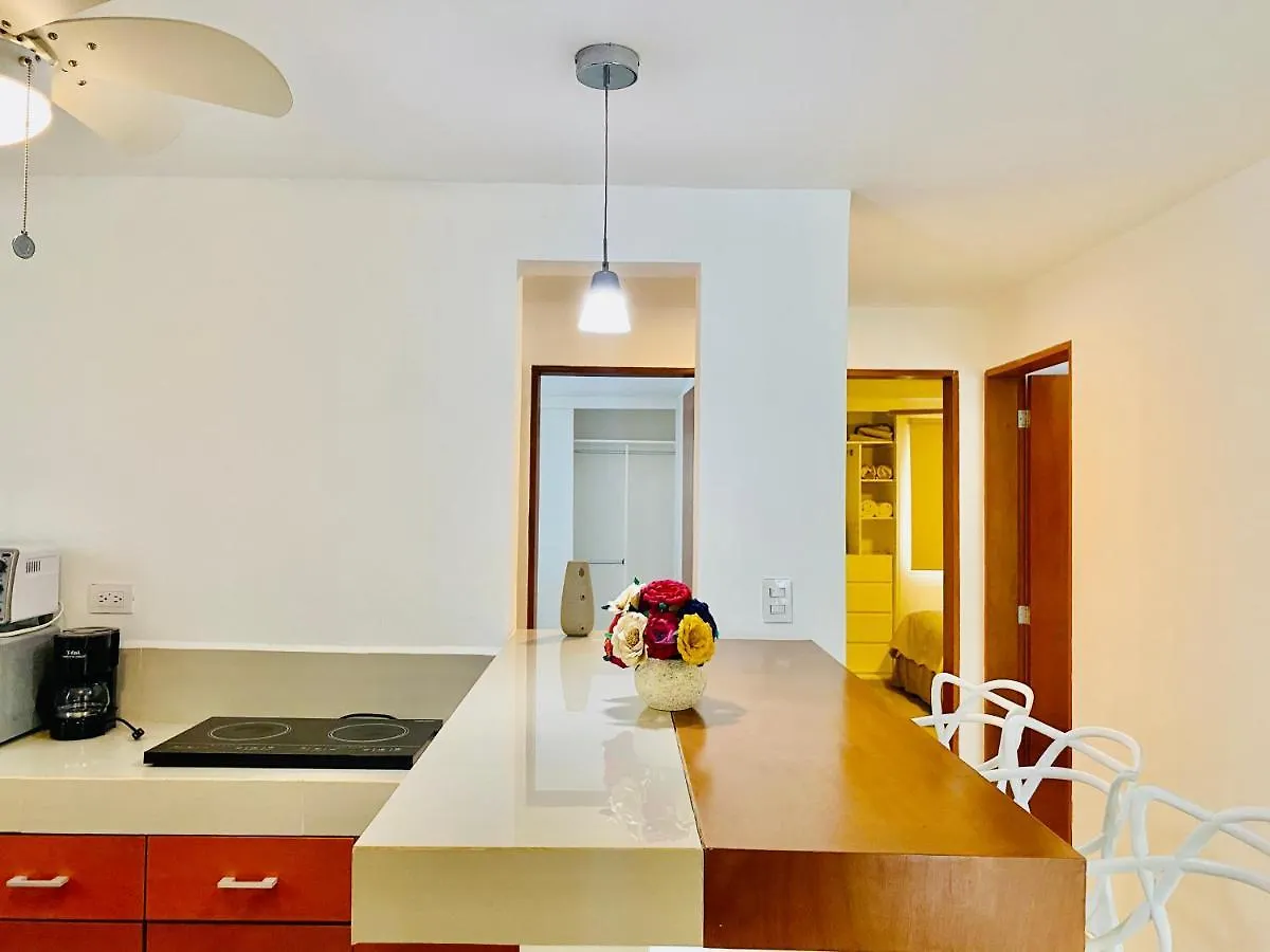公寓 Apartamento Calido Y Moderno En La Entrada De La Zona Hotelera 坎昆