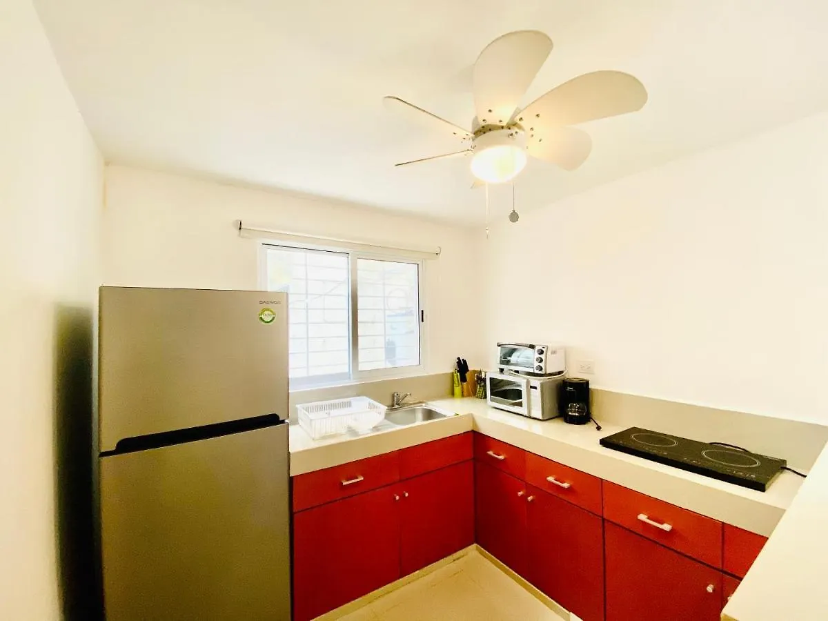 Apartamento Calido Y Moderno En La Entrada De La Zona Hotelera 坎昆