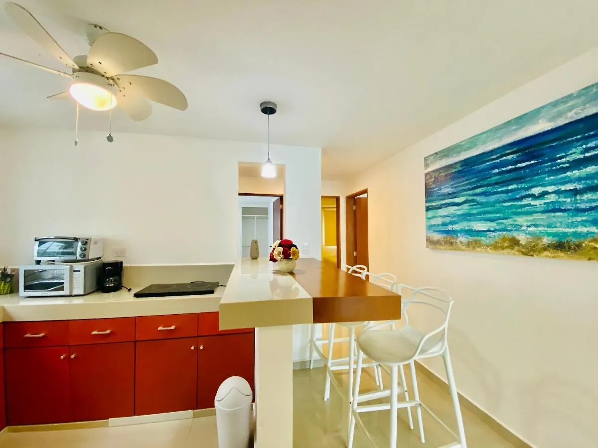 Apartamento Calido Y Moderno En La Entrada De La Zona Hotelera 坎昆