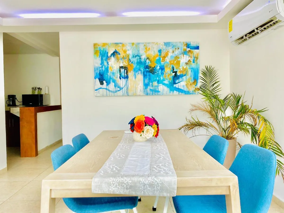 公寓 Apartamento Calido Y Moderno En La Entrada De La Zona Hotelera 坎昆 墨西哥