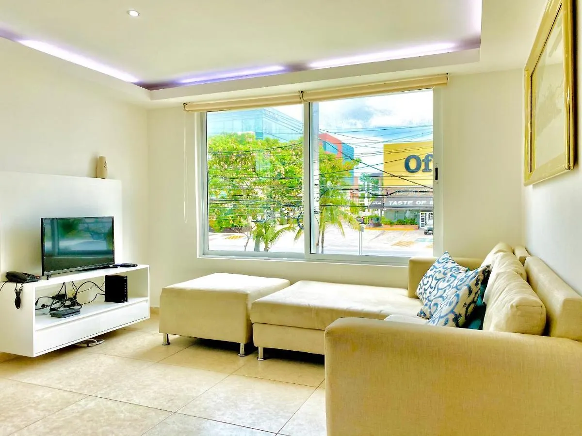 Apartamento Calido Y Moderno En La Entrada De La Zona Hotelera 坎昆 0*,  墨西哥