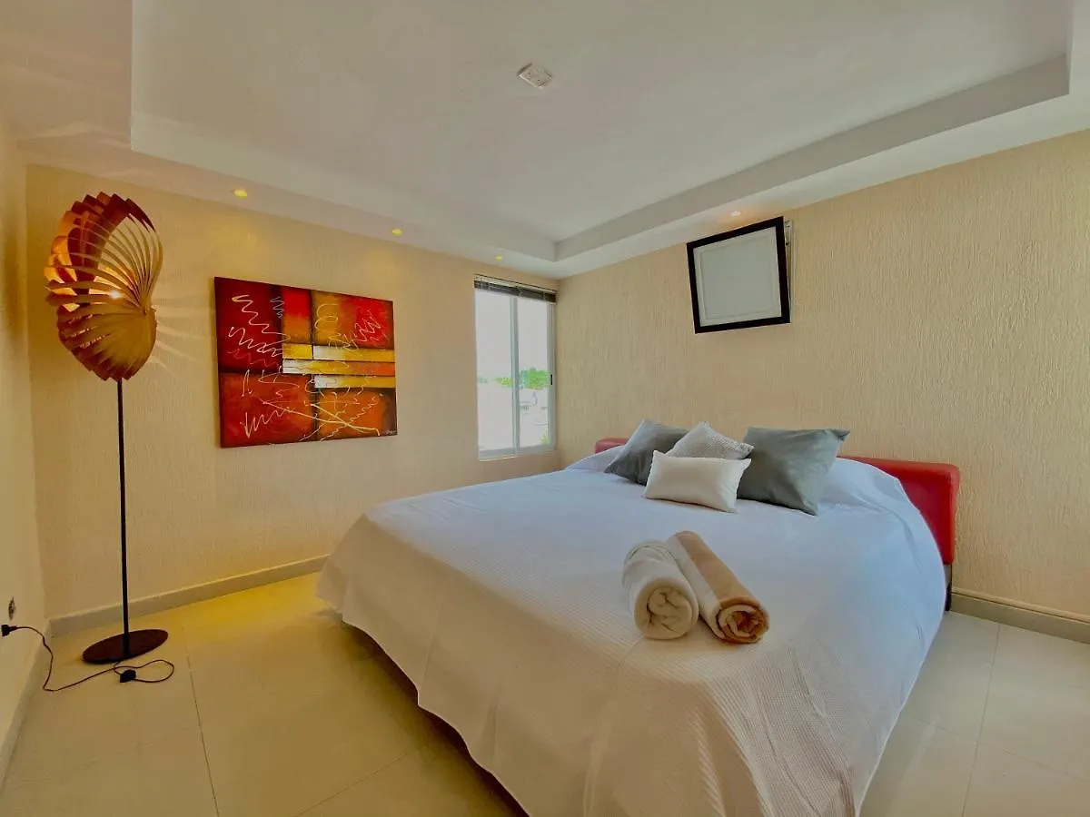 Apartamento Calido Y Moderno En La Entrada De La Zona Hotelera 坎昆 公寓